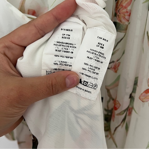 PatBO Floral Print Ruffle Wrap Set - Picture 11 of 16